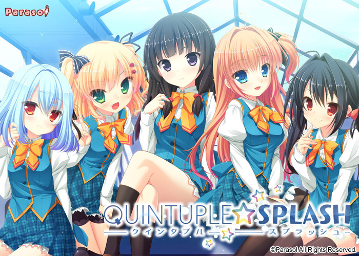 【Gal】【PC/AI汉化】QUINTUPLE☆SPLASH - Hikarinagi